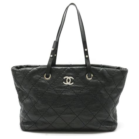 chanel matelasse black|chanel matelasse tote bag.